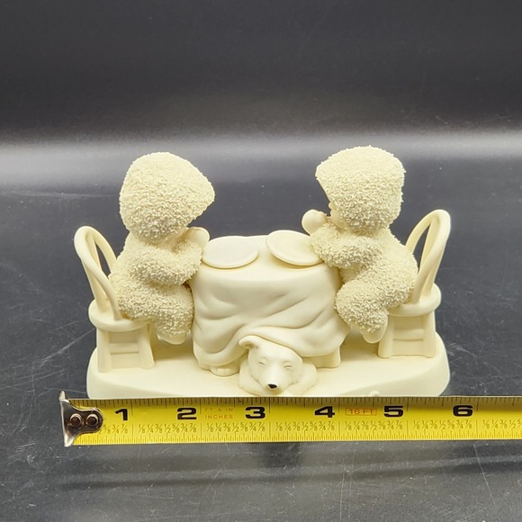 Department 56 Give Thanks Snowbabies Family Table Blessing...